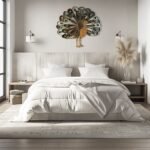 Decorative Wooden Peacock Wall Art