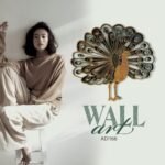 Decorative Wooden Peacock Wall Art