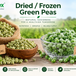 Dried Frozen Green Peas – Premium Quality Indian Green Peas for Wholesale & B2B Supply