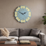 Flower-Shaped Decorative Table Clock