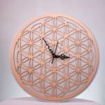 Flower of Life Wall Clock – Decorative Geometric Art Clock