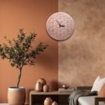 Flower of Life Wall Clock – Decorative Geometric Art Clock