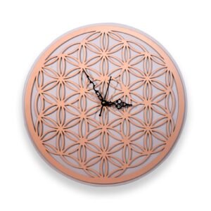 Flower of Life Wall Clock – Decorative Geometric Art Clock