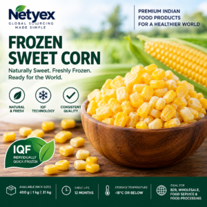 Frozen Sweet Corn – Premium IQF Frozen Corn