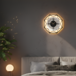 Geometric Octagonal Wall Clock