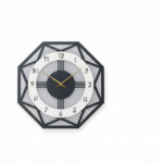 Geometric Octagonal Wall Clock