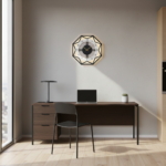 Geometric Octagonal Wall Clock