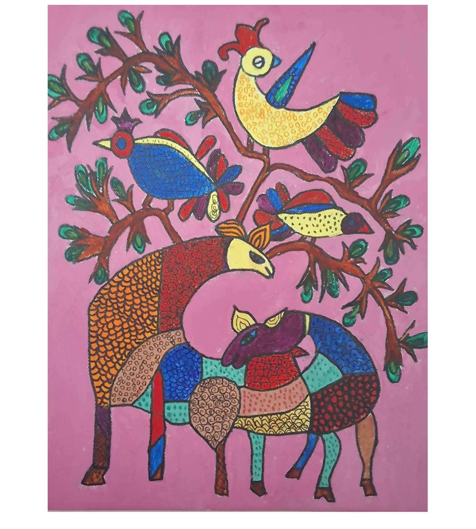 Gond Painting – Handcrafted Tribal Art