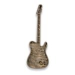 Guitar-Shaped Musical Wall Art