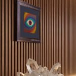 Handcrafted Embroidered Eye Wall Art