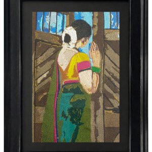 Handcrafted Embroidered Wall Art