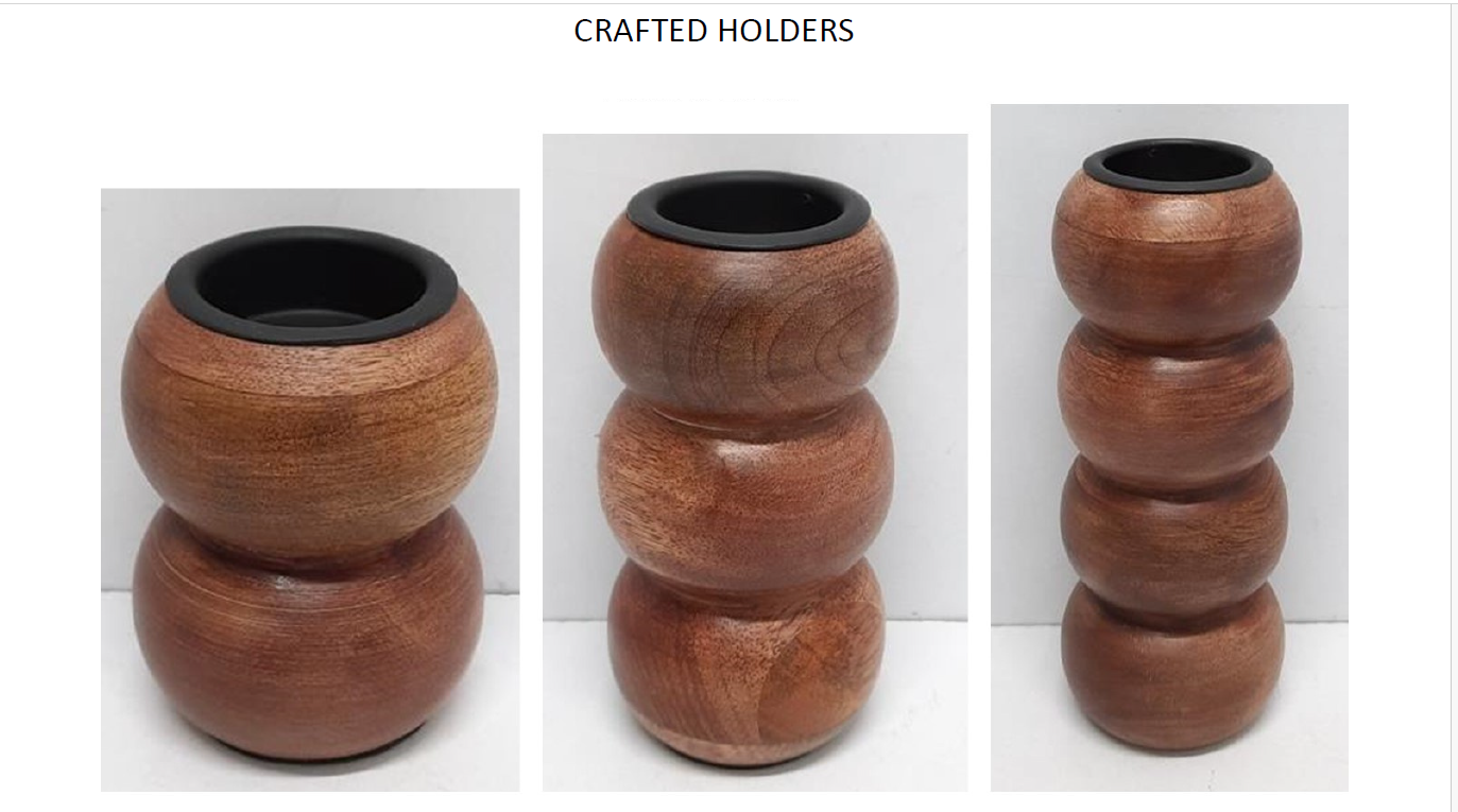 Handcrafted Wooden Holders