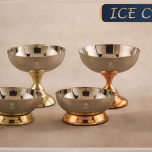 Ice Cream Cups – Premium Metal Dessert Serving Cups