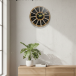 LED Backlit Radial Wall Clock