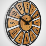 LED Backlit Radial Wall Clock
