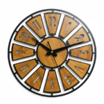 LED Backlit Radial Wall Clock