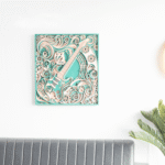 Layered Guitar & Musical Art Wall Décor