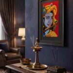 Lord Krishna Framed Wall Art