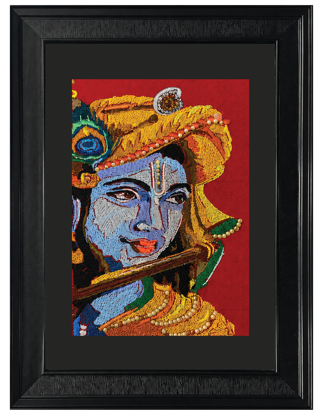Lord Krishna Framed Wall Art