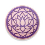 Lotus Mandala Decorative Round Panel