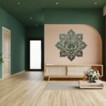 Lotus Mandala Decorative Wall Art