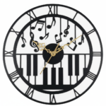 Maestro’s Musical Piano Wall Clock