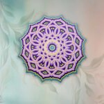 Mandala Wall Decor – Layered Geometric Floral Design