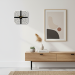 Modern Geometric Square Wall Clock