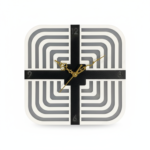 Modern Geometric Square Wall Clock
