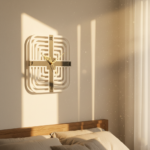 Modern Geometric Square Wall Clock