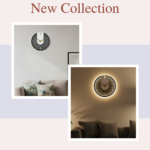 Modern Striped Wall Clock
