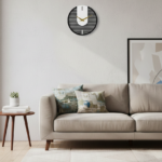 Modern Striped Wall Clock