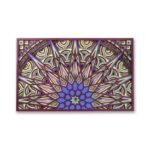 Multicolor Geometric Mandala Wall Art Panel
