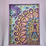 Multilayer Peacock Decorative Wall Art