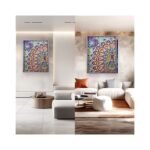 Multilayer Peacock Decorative Wall Art