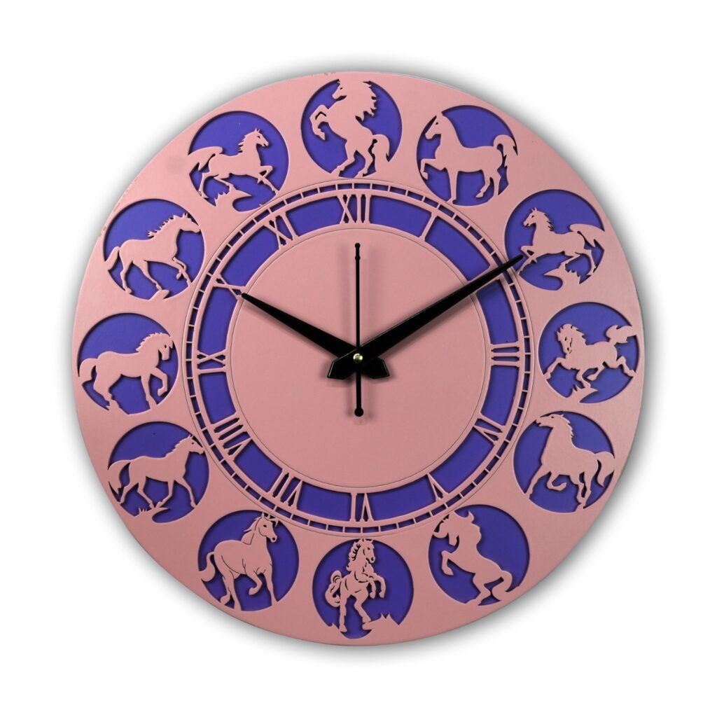 Netyex Zodiac Horse Wall Clock