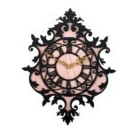 Ornate Decorative Wall Clock – Antique Baroque Collection