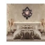 Ornate Decorative Wall Clock – Antique Baroque Collection