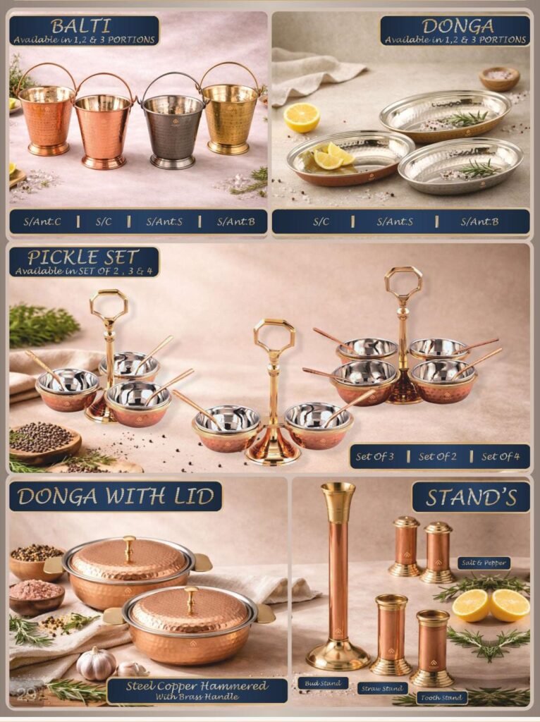 Premium Indian Metalware Collection