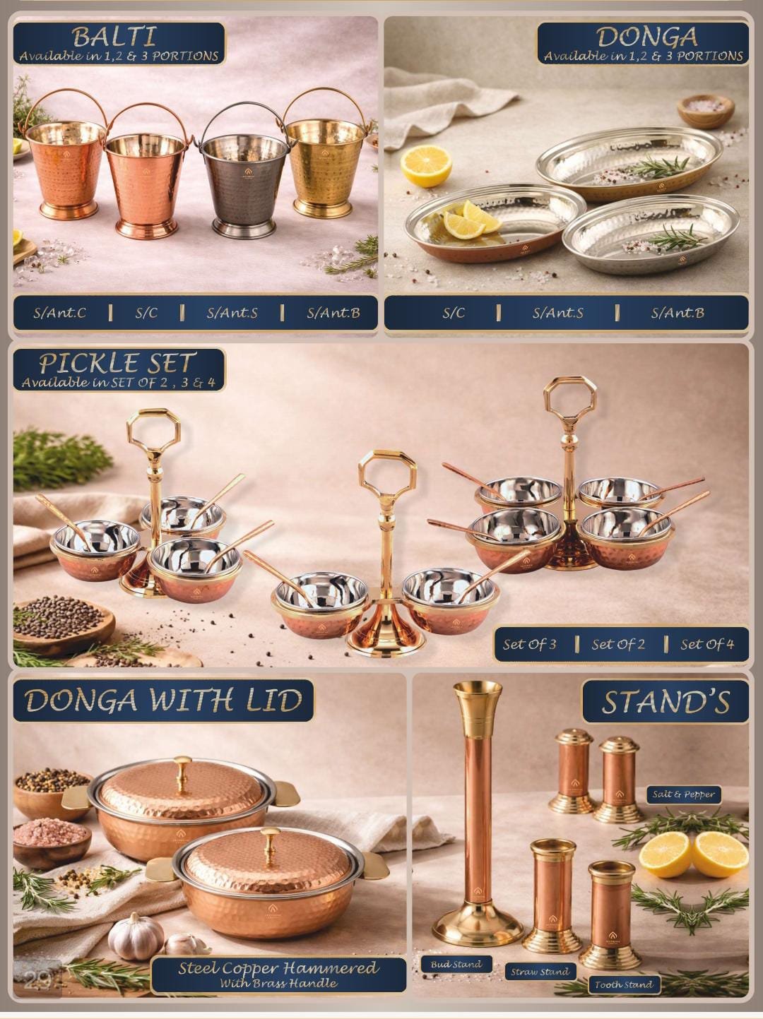 Premium Indian Metalware Collection