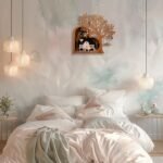 Romantic Tree Couple Wooden Wall Décor