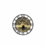 Tree of Life Wooden Wall Clock