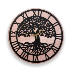 Tree of Life Wooden Wall Clock