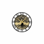 Tree of Life Wooden Wall Clock