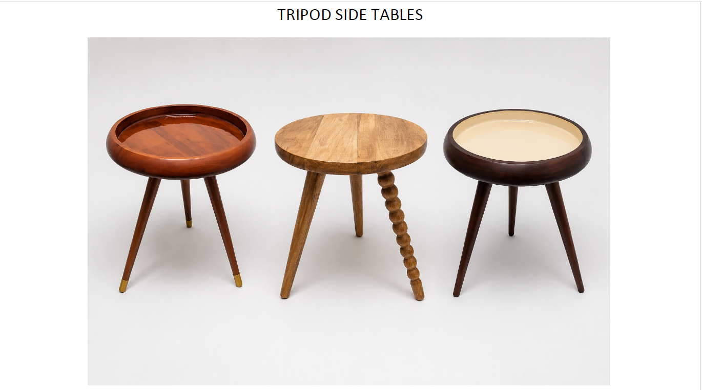 Tripod Side Tables