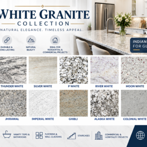 White Granite – Premium Indian White Granite for B2B & Wholesale Buyers