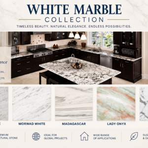 White Marble Collection – Premium Natural Marble for Wholesale & B2B Projects