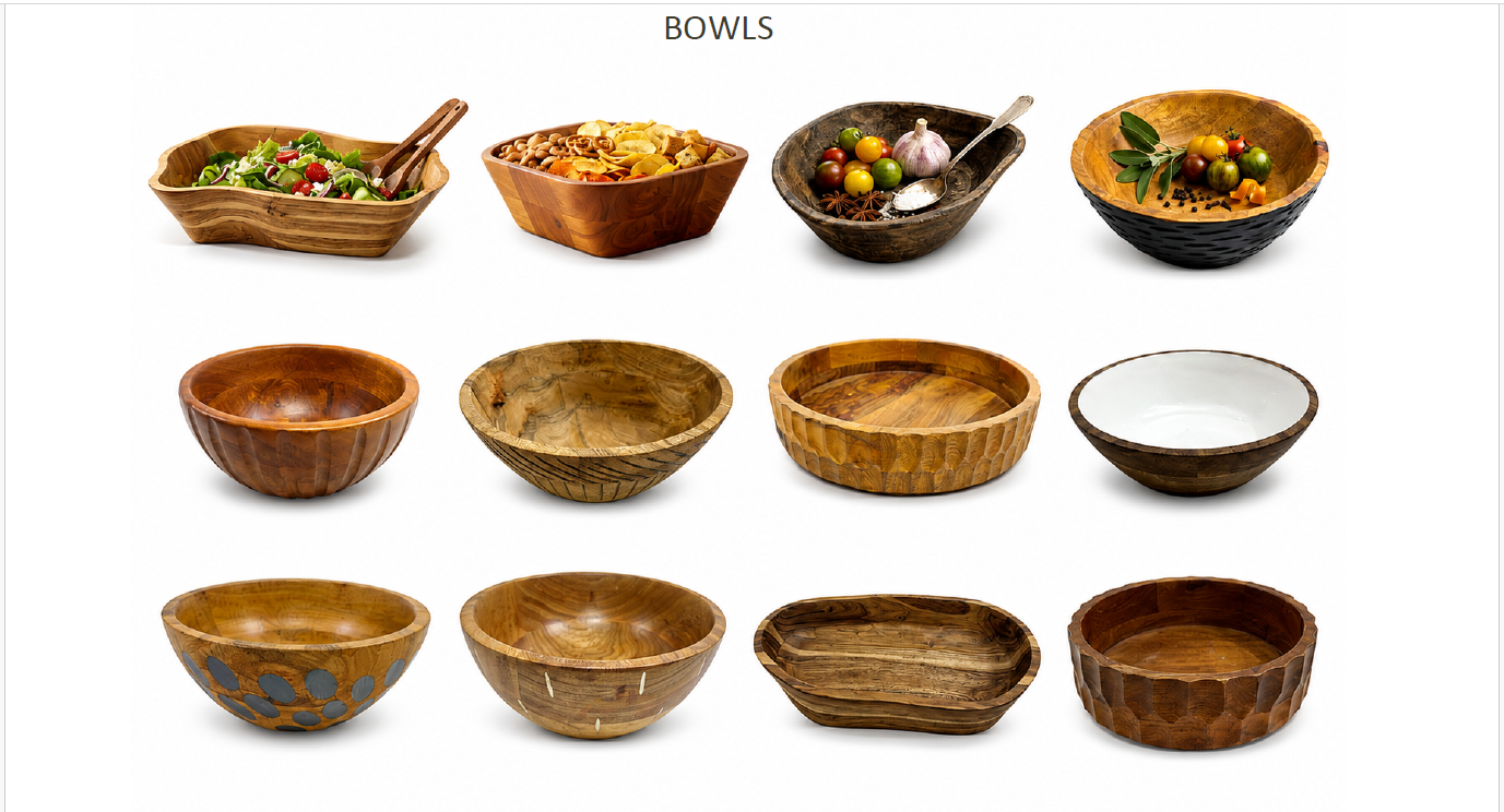 Wooden Bowls – Wholesale & Private Label Collection