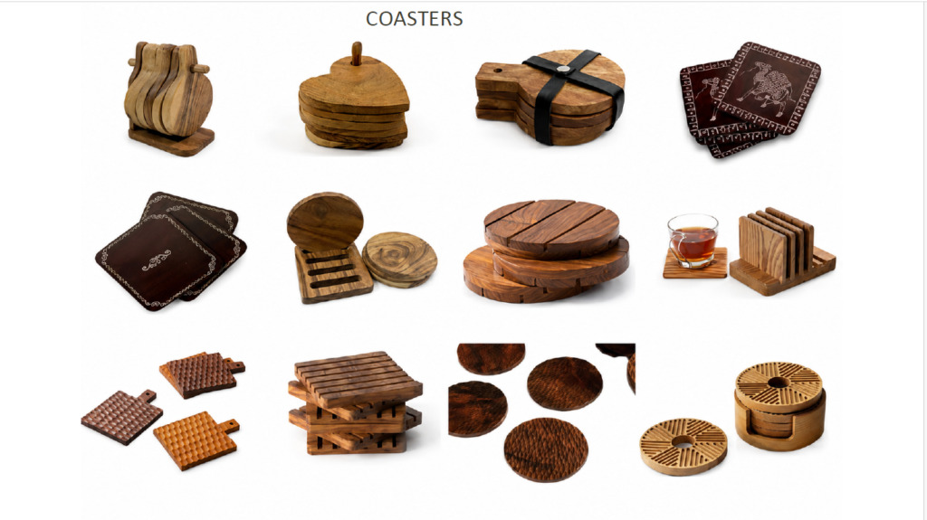 Wooden Coasters Collection