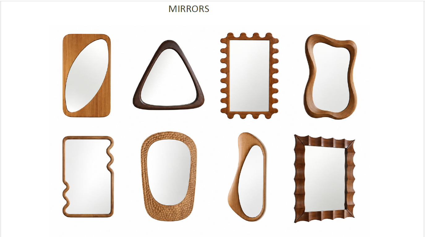 Wooden Decorative Mirrors